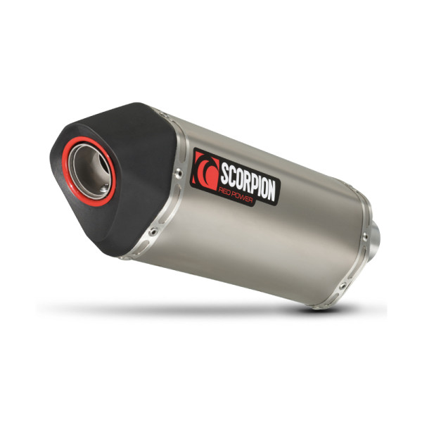 Scorpion Exhaust Honda VFR1200 (With Panniers) 2010 - 2017 Serket Parallel Slip-on Titanium Sleeve. (fits to models with panniers)